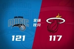 🏀魔术五杀热火迎7连胜 班凯罗27+8+7 热火7连胜被终结掉第七